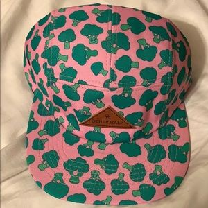 Brand new Other Half five panel pink hat